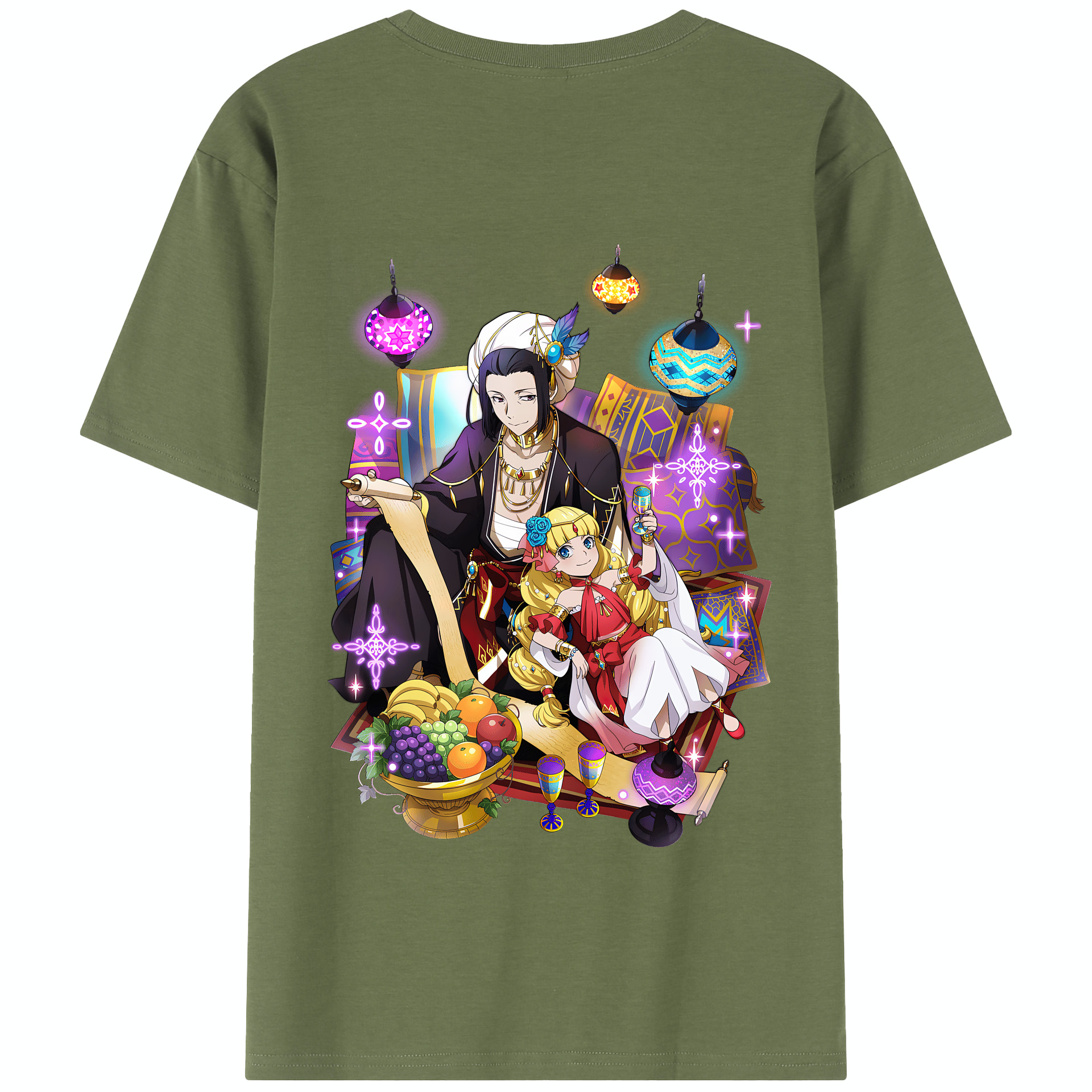 （画像用） 文豪ストレイドッグス Bungo Stray Dogs 綿100％半袖Tシャツ（背面プリント）